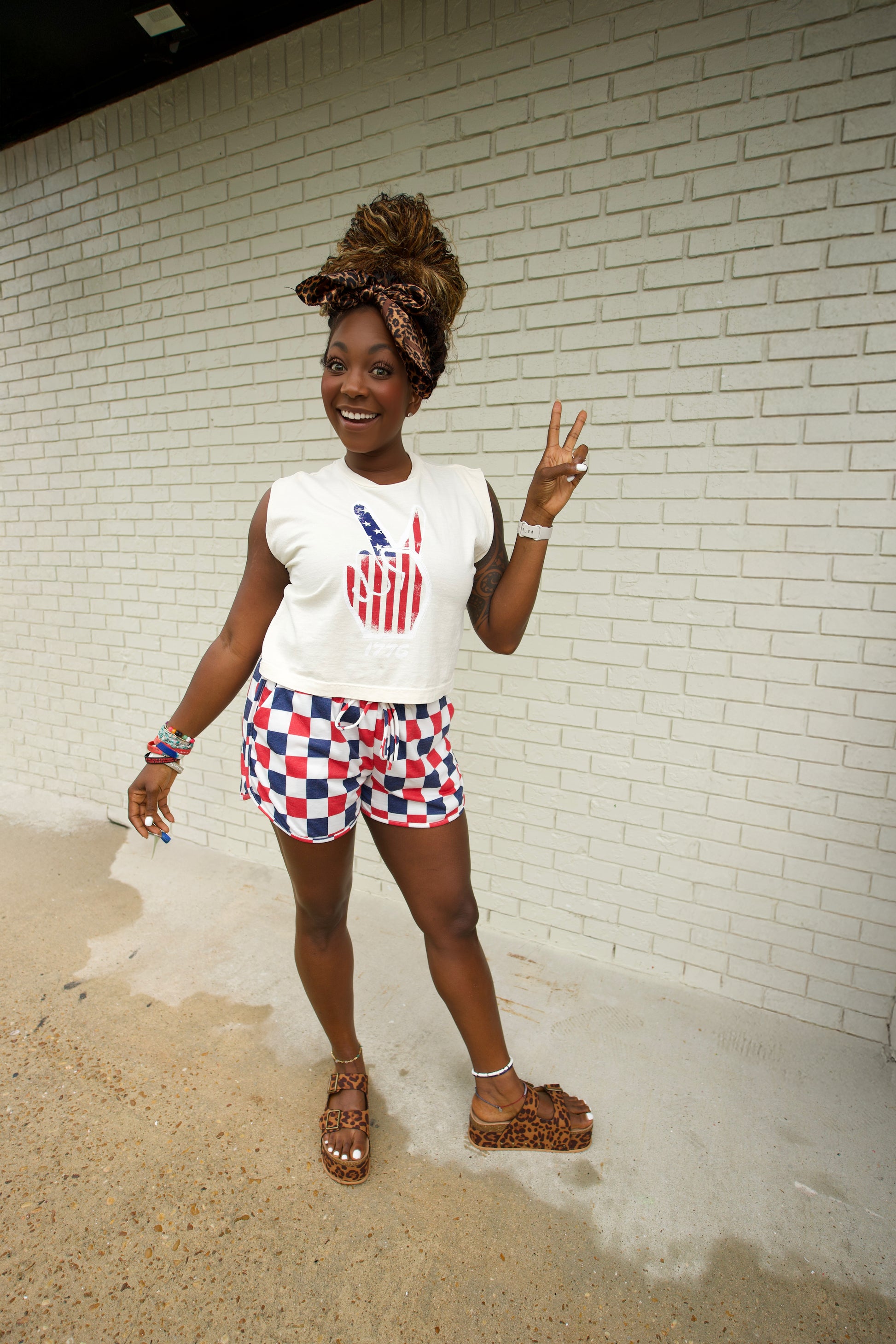 USA Peace Tee