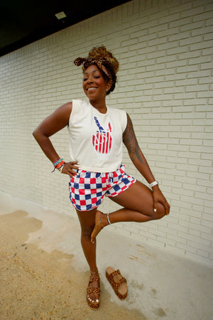 USA Peace Tee