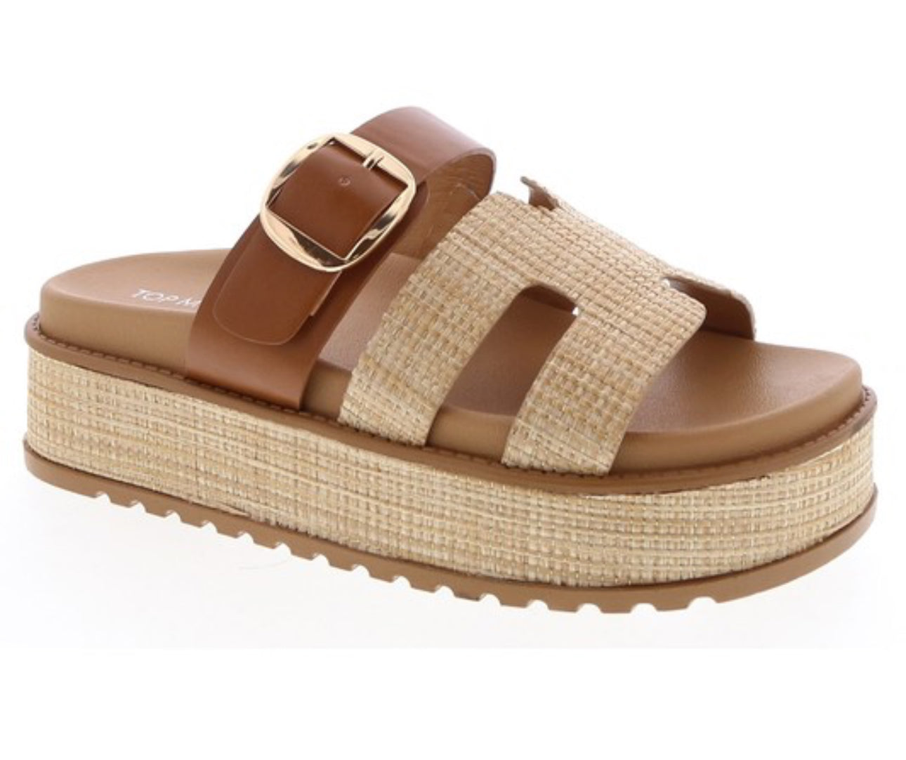 raffia sandal