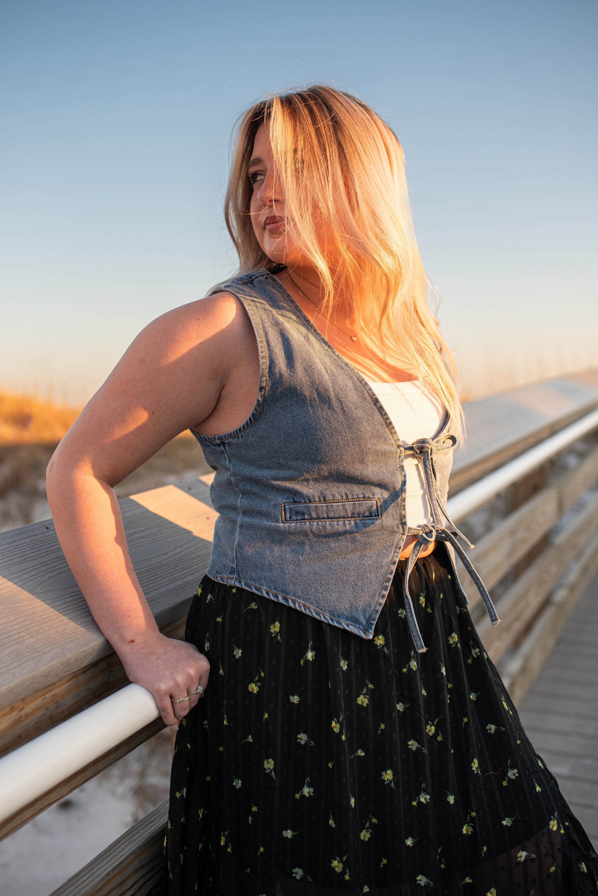 Elise Layered Midi Skirt image 5